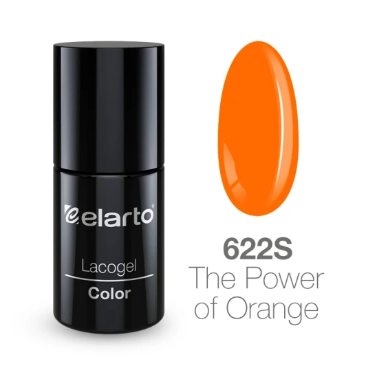 Lakier hybrydowy Lacogel The Power of Orange nr 622S 7ml