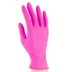 Rękawiczki nitrylowe bezpudrowe Max-Bold Nitrile Pink (S) 100szt