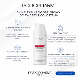 Krem barierowy z colostrum do skóry suchej i atopowej Skinflex 50ml