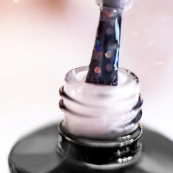 Baza hybrydowa Rubber Base Sparkline Milky Pink 15ml