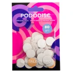Nakładki ścierne 80grit na nośnik PodoDisc M 20mm 50szt