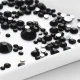 Cyrkonie do paznokci Zircone SS3-SS20 Black 100szt