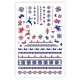 Naklejki do zdobienia paznokci Winter Decorations Nail Art Stickers
