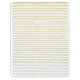 Naklejki do zdobienia paznokci Golden Stripes Nail Art Stickers