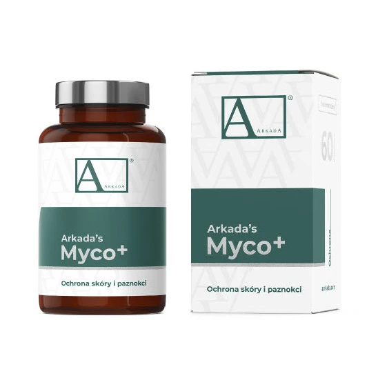 Suplement diety na infekcje grzybicze i bakteryjne Myco+ 60 kapsułek