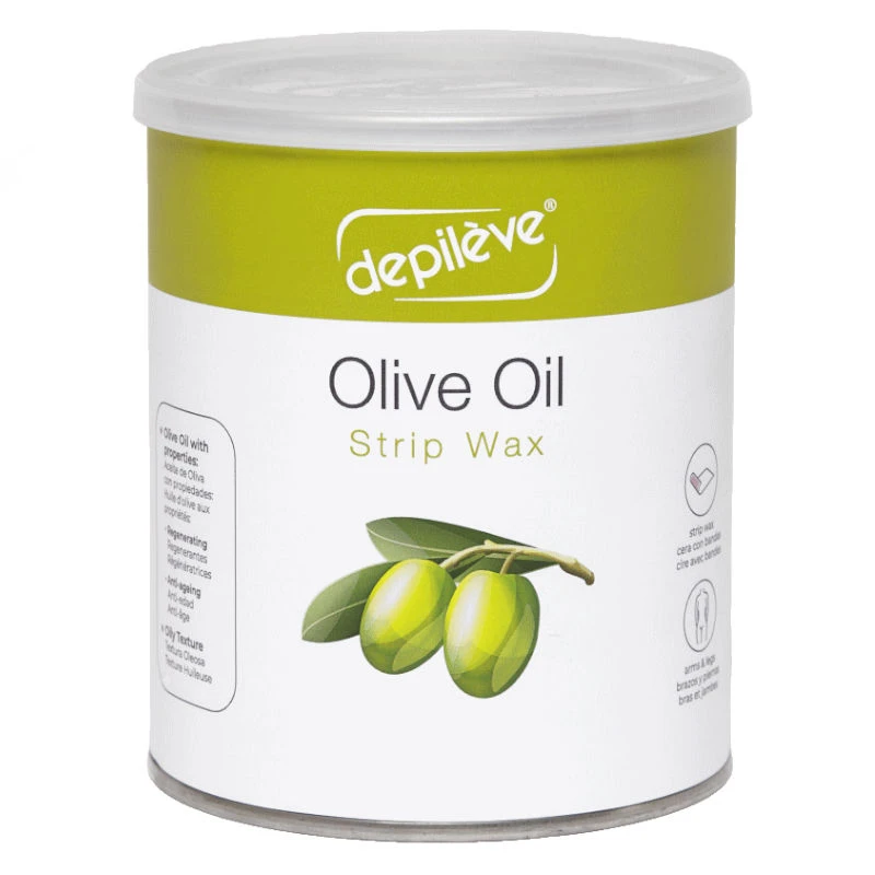 Wosk oliwkowy do depilacji Olive Oil Strip Wax 800g