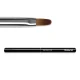 Pędzel do żelu z metalową rączką Gel Brush Oval