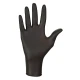 Rękawiczki nitrylowe bezpudrowe Nitrylex Black (L) 100szt
