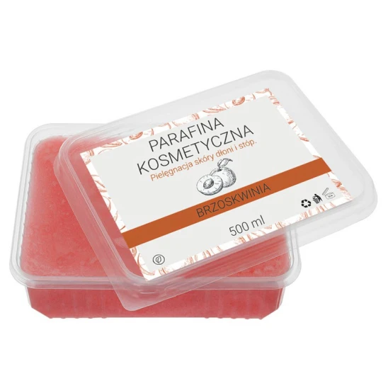 Parafina kosmetyczna o zapachu brzoskwini 500ml