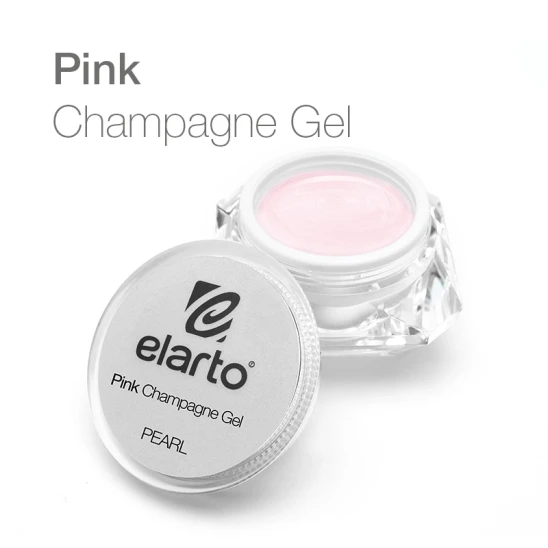 Żel budujący różowy brokatowo-perłowy kamuflaż Pink Champagne Gel Pearl 50g