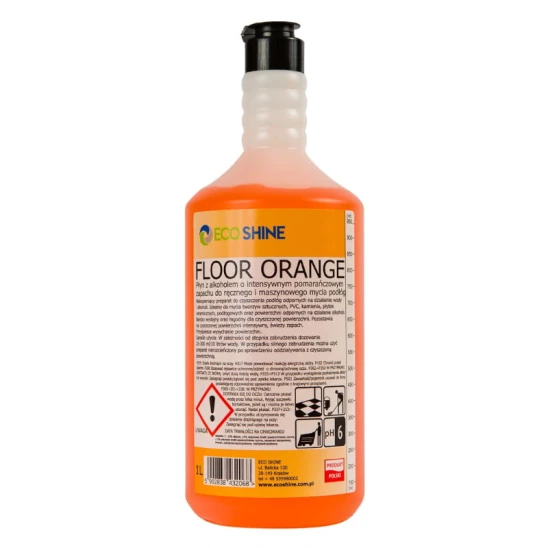 Płyn z alkoholem Floor Orange do mycia podłóg 1l