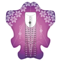 Szablony papierowe do przedłużania paznokci Violet Harmony 100szt
