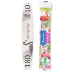 Pilnik do paznokci elipsa STANDARD 180/240 szary