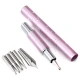 Stylograf do zdobienia paznokci ze stalówką i 5 końcówkami typu sonda