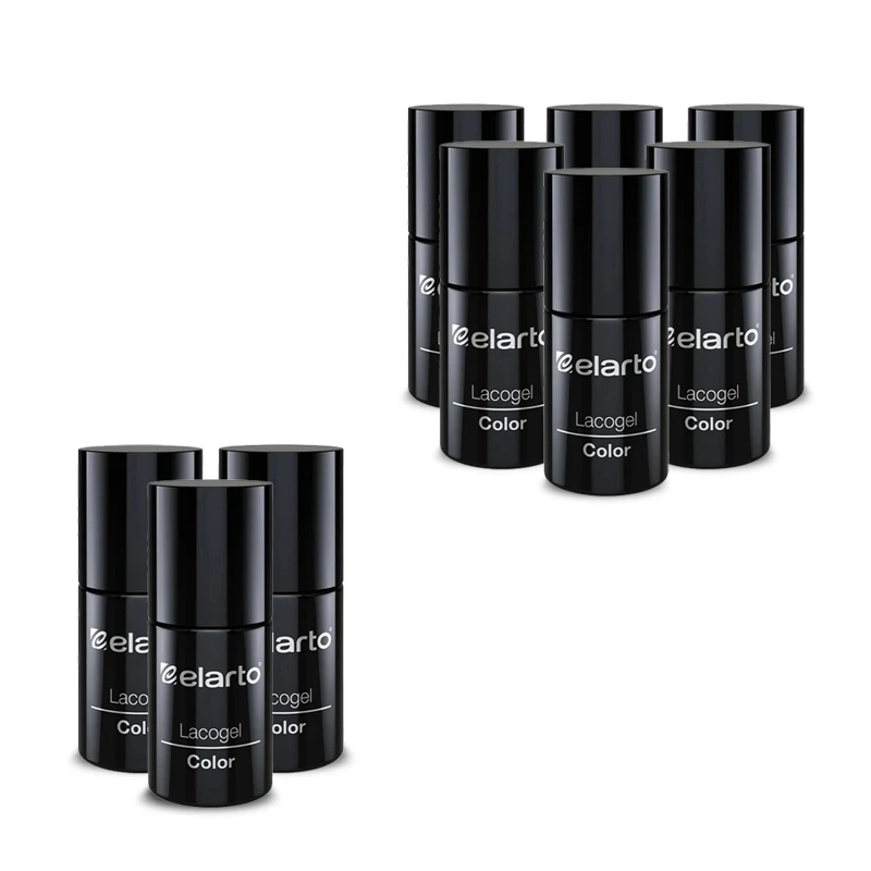 6 x lakier hybrydowy Lacogel 7ml + 3 x lakier hybrydowy Lacogel za 1zł