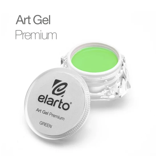 Żel do zdobienia paznokci Art Gel Premium Green 5g
