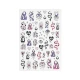 Naklejki do zdobienia paznokci Violet Magic Nail Art Stickers