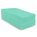 Serweta ochronna 3-warstwowa bibułowo-foliowa 33cm x 45cm zielona 100szt