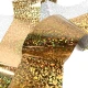 Folia transferowa do zdobienia paznokci Gold Holo Geometric 100cm
