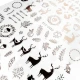 Naklejki do zdobienia paznokci Autumn & Winter Nail Art Stickers