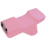 Podpórka pod głowę i kark do przedłużania rzęs i stylizacji brwi (różowa)