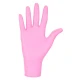 Rękawiczki nitrylowe bezpudrowe Nitrylex Pink (XS) 100szt