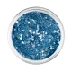Brokat do zdobienia paznokci Diamond Effect Blue
