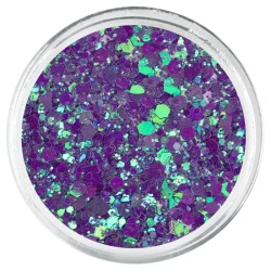 Heksagony tzw. plastry miodu Honeycombs Ultra Violet Opal do zdobienia paznokci