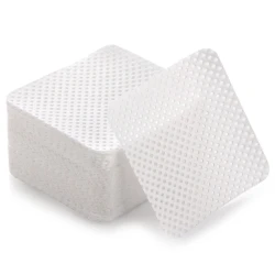 Waciki do paznokci bezpyłowe, perforowane białe 600szt