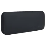 Podstawka pod ręce płaska Ülka Premium z czarnej ekoskóry