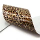 Folia transferowa do zdobienia paznokci Exotic Leopard Print 100cm x 10szt