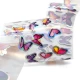 Folia transferowa do zdobienia paznokci Butterfly Paradise 100cm x 10szt