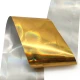 Folia transferowa do zdobienia paznokci Gold Abstract Holo 100cm x 10szt