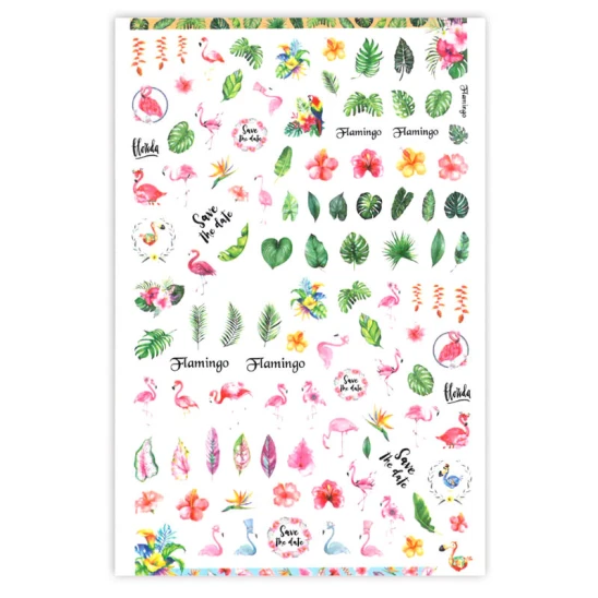 Naklejki do zdobienia paznokci Summer Vibes Nail Art Stickers