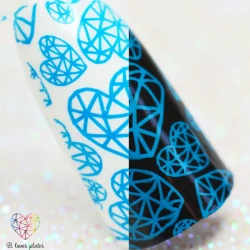 Lakier niebieski do stempli B. Loves Plates BLP15 B. a Blueberry 10ml