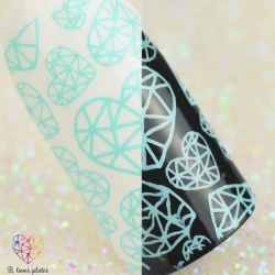 Lakier miętowy do stempli B. Loves Plates BLP36 B. a Mint 10ml