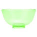 Miseczka silikonowa zielona o średnicy 12cm do alg i masek gipsowych