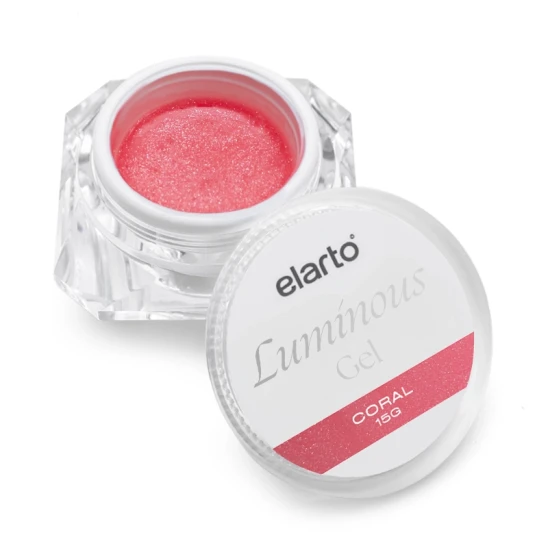 Żel budujący koralowy Luminous Gel Coral 15g