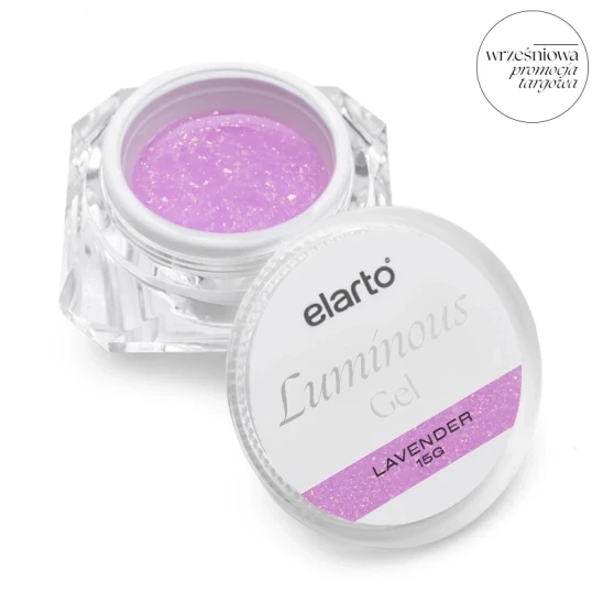 Żel budujący lawendowy Luminous Gel Lavender 15g