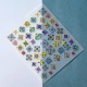 Naklejki do zdobienia paznokci Moroccan Mosaic Nail Art Stickers
