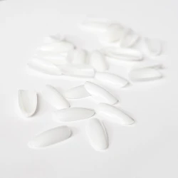 Tipsy do prezentacji zdobień i kolorów (mleczny migdał nr 1) 50szt