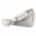 Pilnik do paznokci elipsa STANDARD 100/180 szary 25szt