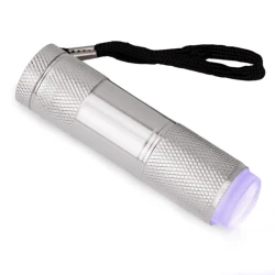 Latarka mini do paznokci LED/UV 9W ze stemplem do stampingu