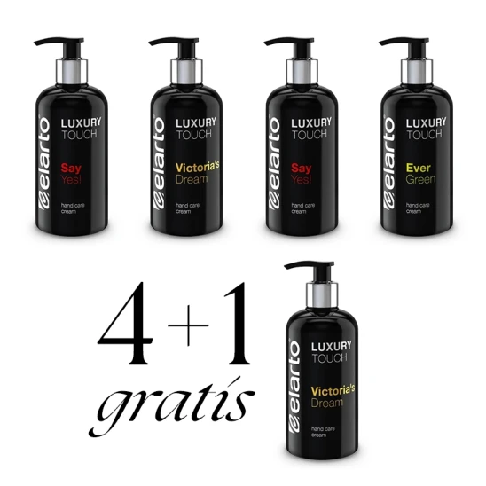 4+1 GRATIS krem perfumowany do dłoni i ciała Luxury Touch 300ml