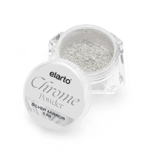 Pyłek do zdobienia paznokci Chrome Powder Silver Mirror 0,5g