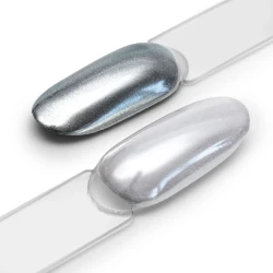 Pyłek do zdobienia paznokci Chrome Powder Moonlight White 0,5g