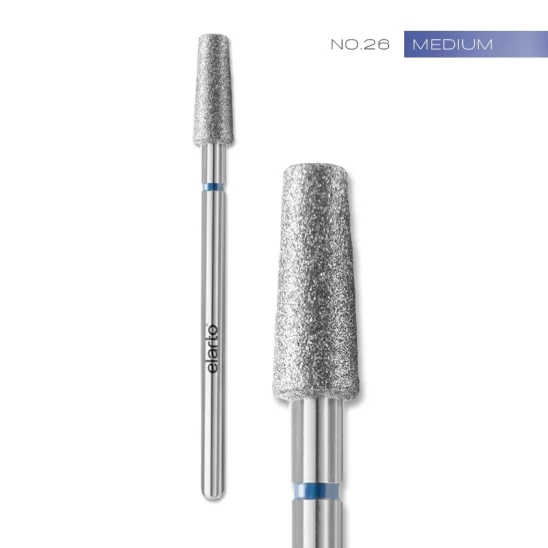 Frez No26 stożek ścięty z nasypem diamentowym 3,5x10mm