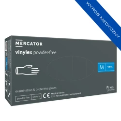 Rękawiczki winylowe bezpudrowe Vinylex powder-free (M) 100szt