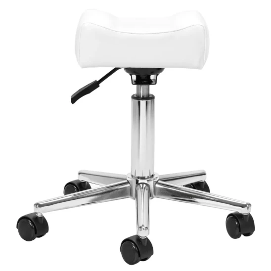 Stojak do pedicure (podnóżek) na kółkach Sillon Bell biały