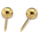 Kolczyk do przekłuwania uszu 7511-0300 Złota Kulka o średnicy 4mm